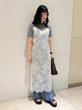 Mila Owenさん(レディース・163cm)の夏コーディネート