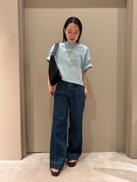 Mila Owenさん(レディース・151cm)の春コーディネート
