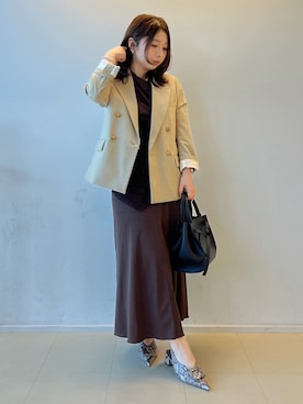 Mila Owenさん(レディース・155cm)の夏コーディネート