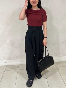 Mila Owenさん(レディース・160cm)の秋コーディネート