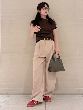 Mila Owenさん(レディース・155cm)の夏コーディネート