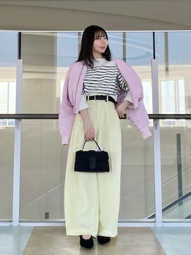 Mila Owenさん（レディース・161cm）の春コーディネート