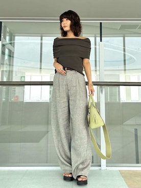 Mila Owenさん(レディース・160cm)の夏コーディネート