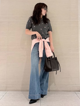Mila Owenさん(レディース・155cm)の秋コーディネート