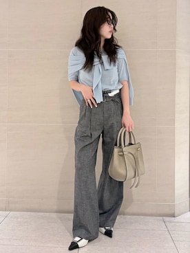 Mila Owenさん(レディース・155cm)の秋コーディネート