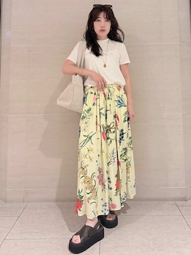 Mila Owenさん(レディース・155cm)の夏コーディネート