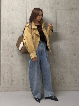 Mila Owenさん(レディース・152cm)の秋コーディネート