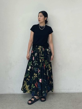 Mila Owenさん(レディース・158cm)の夏コーディネート