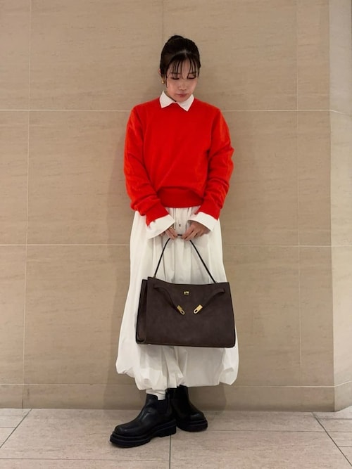 ワンハンドルソフトハンドバッグ（ハンドバッグ）｜Mila Owen