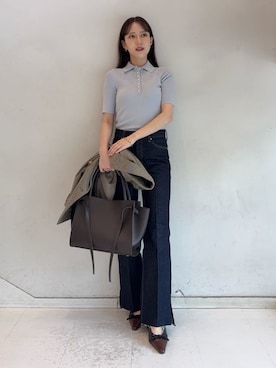 Mila Owenさん(レディース・158cm)の夏コーディネート