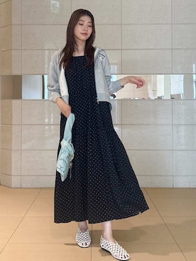 Mila Owenさん(レディース・169cm)の夏コーディネート