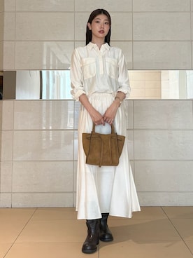 Mila Owenさん(レディース・169cm)の夏コーディネート
