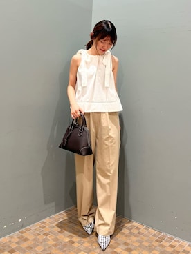 Mila Owenさん(レディース・162cm)の夏コーディネート