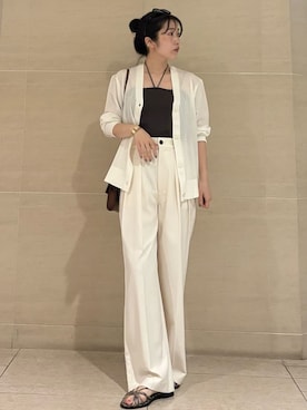 Mila Owenさん(レディース・155cm)の夏コーディネート