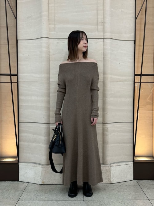 セール】マルチWAYオフショルダーリブニットワンピース（ワンピース