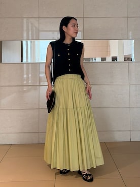 Mila Owenさん(レディース・151cm)の夏コーディネート