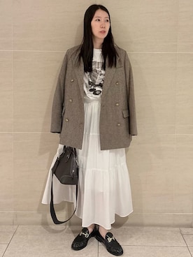 Mila Owenさん(レディース・160cm)の夏コーディネート
