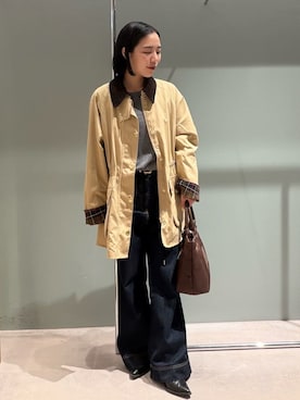 Mila Owenさん(レディース・151cm)の秋コーディネート