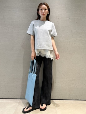 Mila Owenさん(レディース・159cm)の春コーディネート