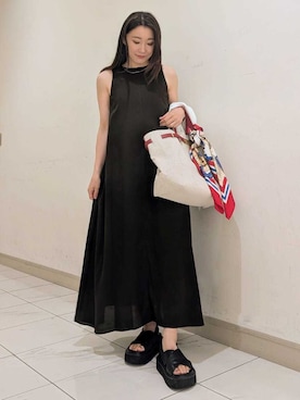 Mila Owenさん(レディース・156cm)の夏コーディネート