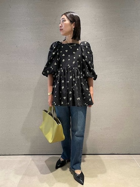 Mila Owenさん(レディース・158cm)の秋コーディネート