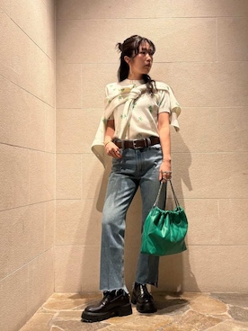 Mila Owenさん（レディース・155cm）の春コーディネート