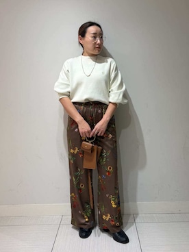 Mila Owenさん(レディース・155cm)の冬コーディネート