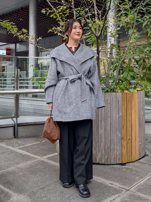 未使用品 ミラオーウェン バイカーミドルブーツ バイカーミドルブーツ（ブーツ）｜Mila Owen（ミラオーウェン）の