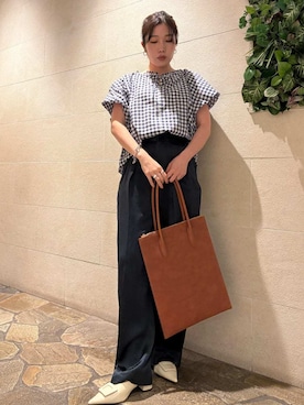 Mila Owenさん（レディース・155cm）の春コーディネート