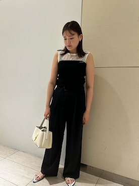 Mila Owenさん(レディース・158cm)の夏コーディネート