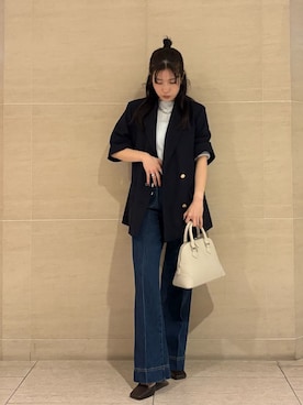 Mila Owenさん（レディース・155cm）の春コーディネート