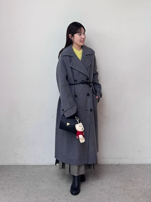 セール】ベルト付きリバーピーコート（ピーコート）｜Mila Owen（ミラ