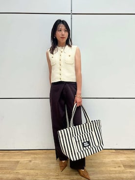 Mila Owenさん(レディース・165cm)の夏コーディネート