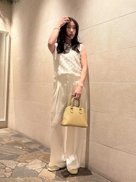 Mila Owenさん（レディース・155cm）の春コーディネート