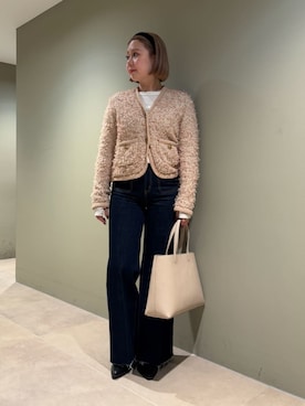 Mila Owenさん(レディース・163cm)の冬コーディネート