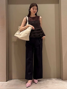 Mila Owenさん(レディース・169cm)の春コーディネート