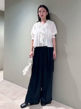 Mila Owenさん(レディース・159cm)の夏コーディネート