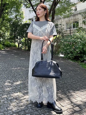 Mila Owenさん(レディース・159cm)の夏コーディネート