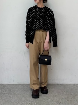 Mila Owenさん（レディース・155cm）の冬コーディネート