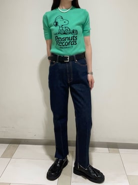 Mila Owenさん（レディース・158cm）の春コーディネート
