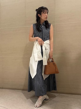 Mila Owenさん（レディース・155cm）の春コーディネート