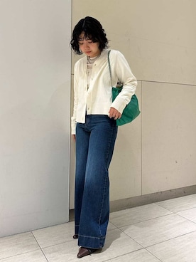 Mila Owenさん(レディース・157cm)の冬コーディネート