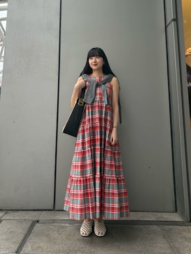 Mila Owenさん（レディース・162cm）の春コーディネート