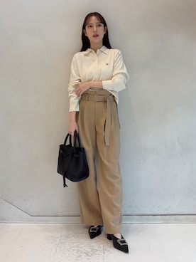Mila Owenさん(レディース・158cm)の秋コーディネート