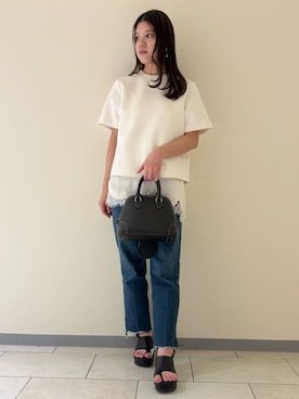 Mila Owenさん（レディース・158cm）の春コーディネート