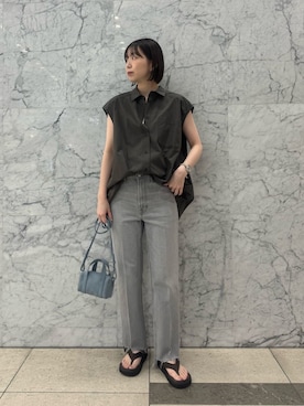 Mila Owenさん(レディース・153cm)の夏コーディネート