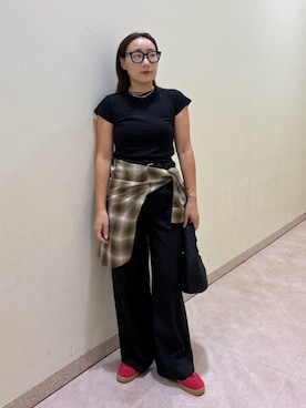 Mila Owenさん(レディース・155cm)の夏コーディネート