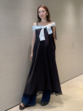 Mila Owenさん(レディース・159cm)の春コーディネート