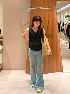 Mila Owenさん(レディース・155cm)の春コーディネート
