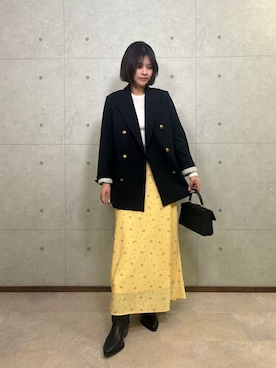 Mila Owenさん(レディース・160cm)の冬コーディネート